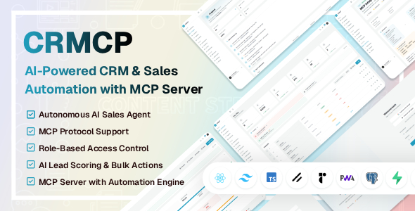 CRMCP — AI CRM & Sales Automation Platform with MCP Integration