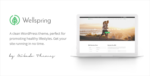 Wellspring – Health, Lifestyle & Wellness WordPress Theme