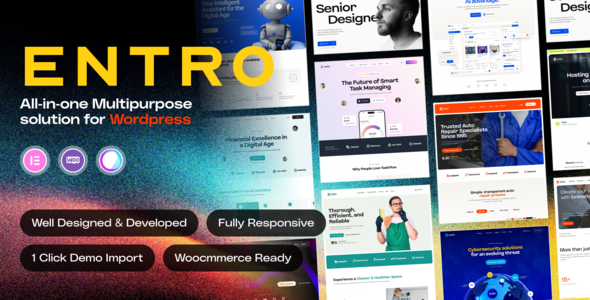Entro – Business & Elementor Multipurpose WordPress Theme 1.0.8