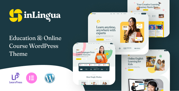 inLingua – Education & Online Course WordPress Theme