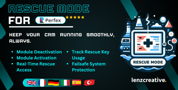 Rescue Mode For Perfex CRM 1.0.1