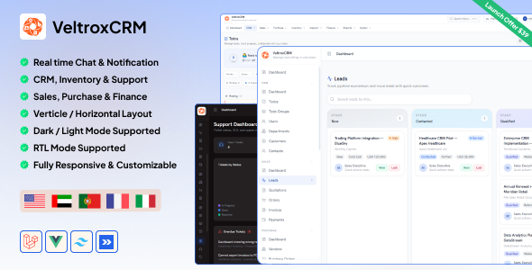 Veltrox – Intelligent Sales & Operations CRM