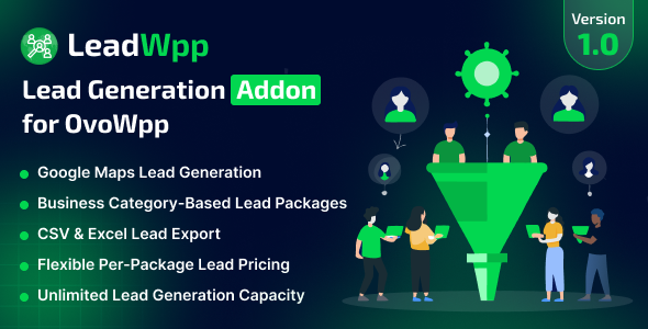 LeadWpp – Lead Generation Addon for for OvoWpp