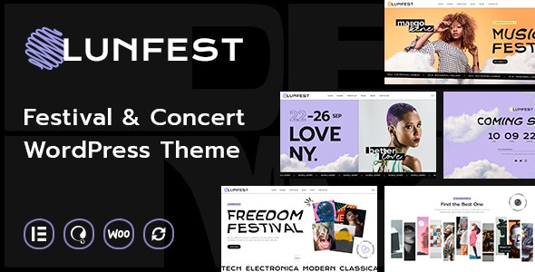 Lunfest – Festival  Concert WordPress Theme 1.0.25