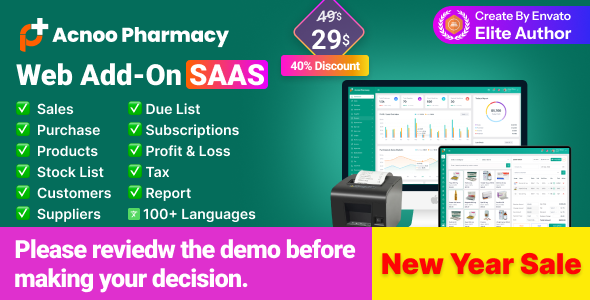 Acnoo Pharmacy – Web Add-on for pharmacy shop I Pharmacy store 2.1