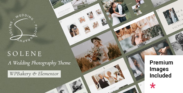 Solene – Wedding Photography WordPress Theme 3.4.1
