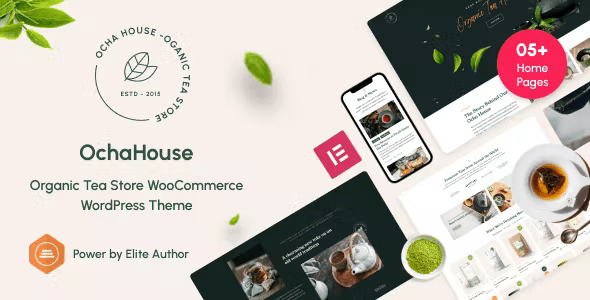 OchaHouse – Organic Tea Store WooCommerce WordPress Theme 2.5.4