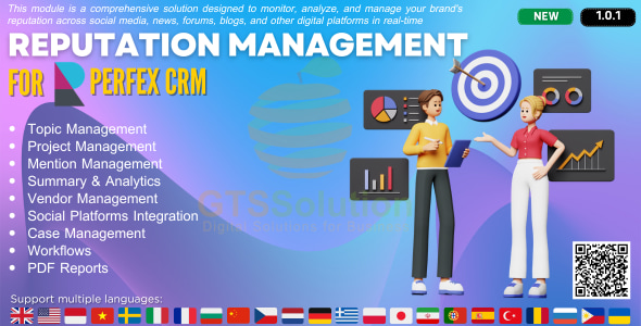Reputation Management module for Perfex CRM 1.0.1