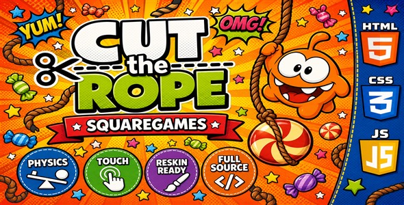 Cut The Rope – HTML5 Game