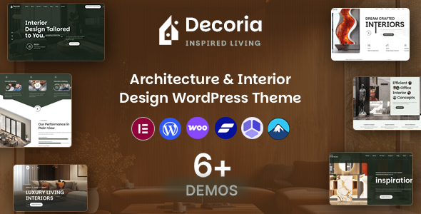 Decoria – Architecture and Interior Design WordPress Theme
