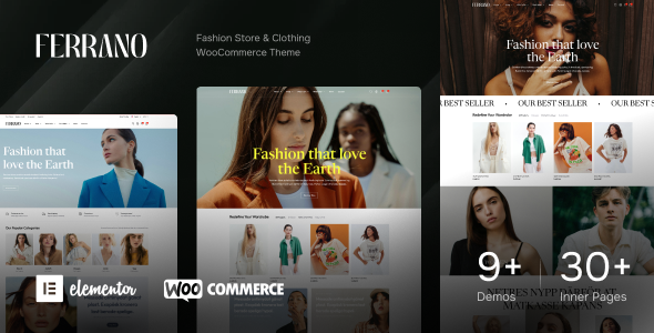 Ferrano – Fashion Store WooCommerce Theme 1.0.3