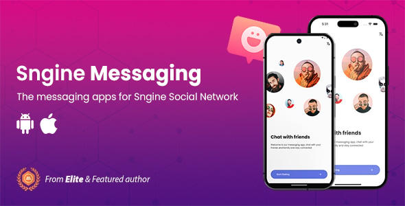 Sngine Messaging Apps for Android & iOS 2.1