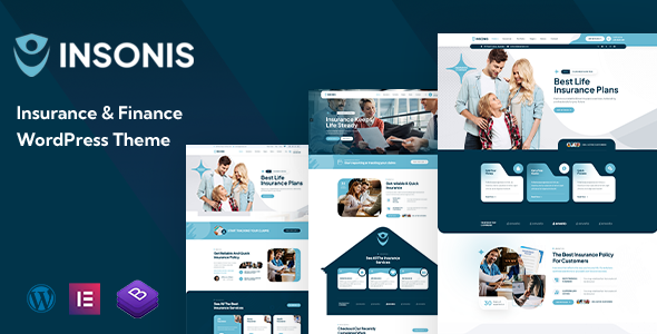 Insonis – Insurance & Finance WordPress Theme
