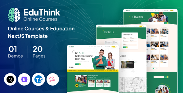 EduThink | Online Courses & Education NextJS Template