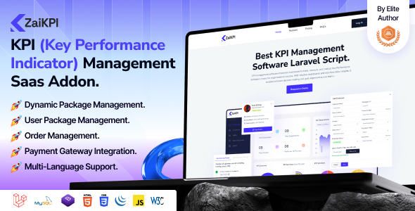 ZaiKPI – KPI (Key Performance Indicator) Management SAAS Addon. 1.2