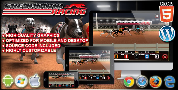 Greyhound Racing – HTML5 Casino Game