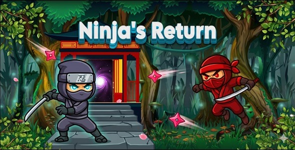 Ninja’sReturn | Construct 3 | HTML5 Game
