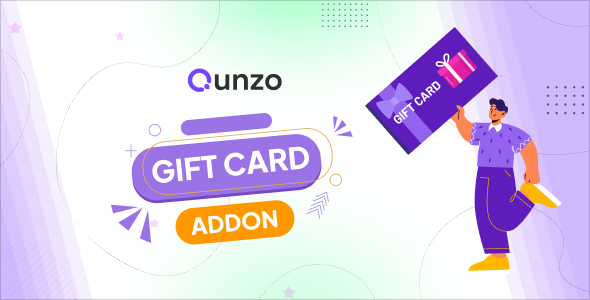 Qunzo – Gift Cards Module Addon