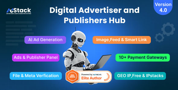 AdStack – Digital Advertiser and Publishers Hub 4.0