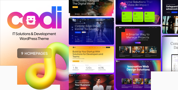 Codi – IT Services WordPress Theme 1.0.8
