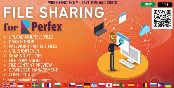 File Sharing module for Perfex CRM 1.1.2