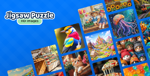 Jigsaw Puzzle | Flutter Android & iOS Game Template With Daily Puzzles