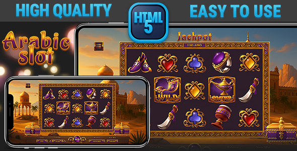 HTML Responsive Casino Game • Arabic Slot