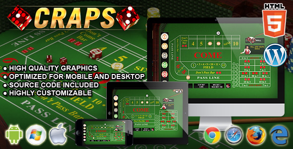 Craps – HTML5 Casino Game