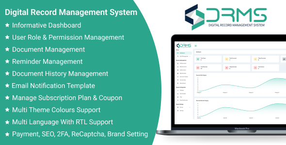DRMS SaaS – Digital Record Management System 2.2
