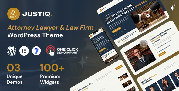 Justiq – Lawyers WordPress Theme 1.0.2