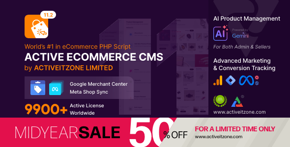 Active eCommerce CMS 11.2