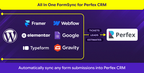 FormSync – Automated Form to Lead, Customer & Ticket Sync for Perfex CRM 2.0