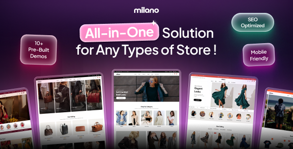 Milano – Multipurpose WooCommerce WordPress Theme 1.3.0