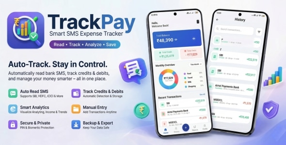 TrackPay – Premium Earning & Rewards Android App Template