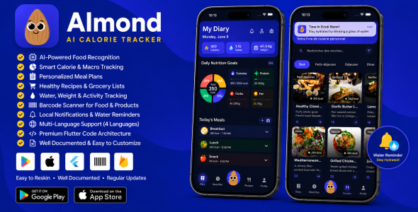 Almond | AI Calorie Tracker Mobile App