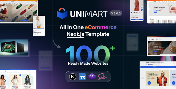 Unimart – Multipurpose eCommerce NextJs Template