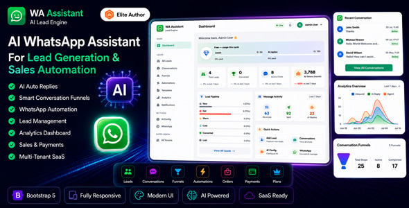 WALE – WhatsApp AI Lead Engine for Business Automation & Customer Engagement