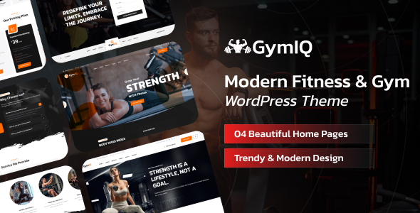 Gymiq – Gym & Fitness Center WordPress Theme