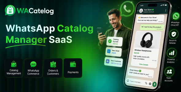 WACatelog – WhatsApp Catalog Manager SaaS