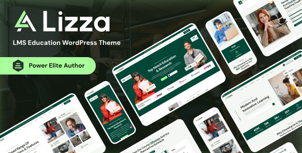 Lizza – Educational Center WordPress Theme 1.0.7