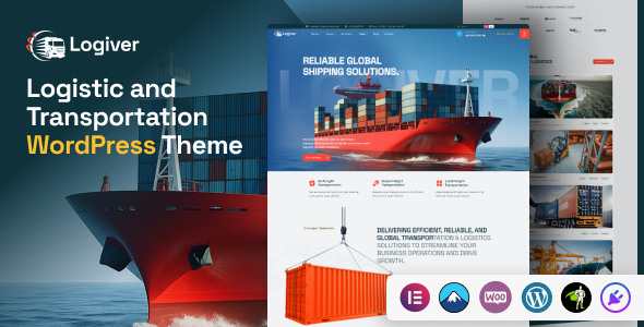 Logiver – Logistics & Transportation WordPress Theme