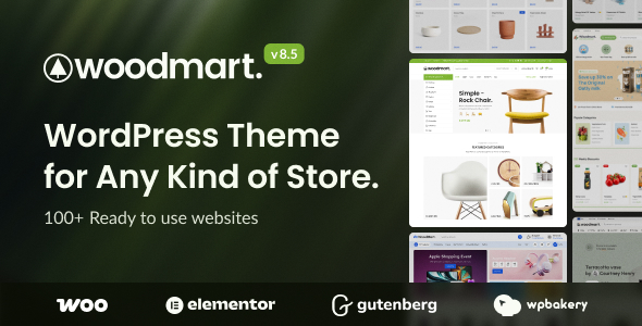 WoodMart – Multipurpose WooCommerce Theme 8.5.7