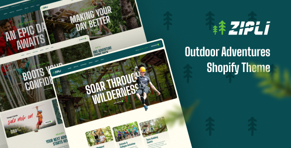 Ap Zipli – Adventure Park & Outdoor Activities Shopify Theme