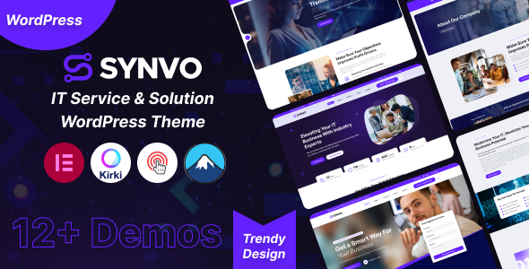 Synvo – IT Service & Solution WordPress Theme