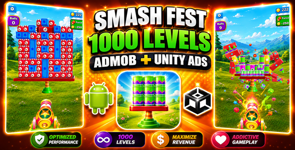 Cannon Ball Fest | Casual 3D Unity Game Template