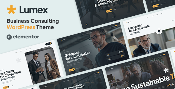 Lumex – Business Consulting WordPress Theme 1.3.0