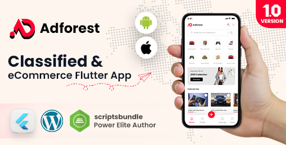 AdForest Classified  and eCommerce Flutter App 1.0.4