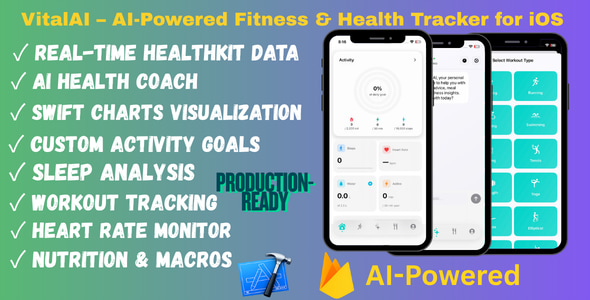 VitalAI – Fitness | iOS Mobile App