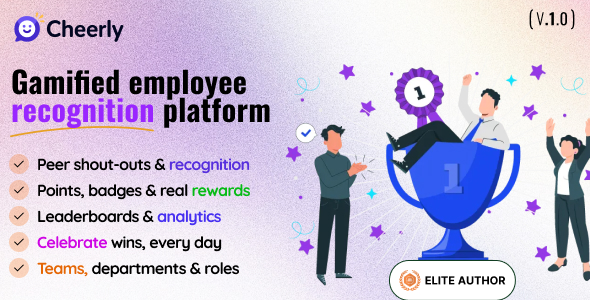 Cheerly – Gamified Employee Recognition Platform
