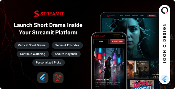 Streamit – OTT Streaming Short Drama (Add-on)